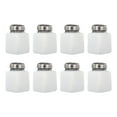 thumbnail image 1 of Botella dispensadora de alcohol de 8 piezas de 4 oz/120 ml, contenedor vacío, blanco, 1 of 5