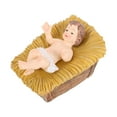 thumbnail image 6 of Baby Jesus Statue Figurine Decoration Pentagonal Star Beige, 6 of 8