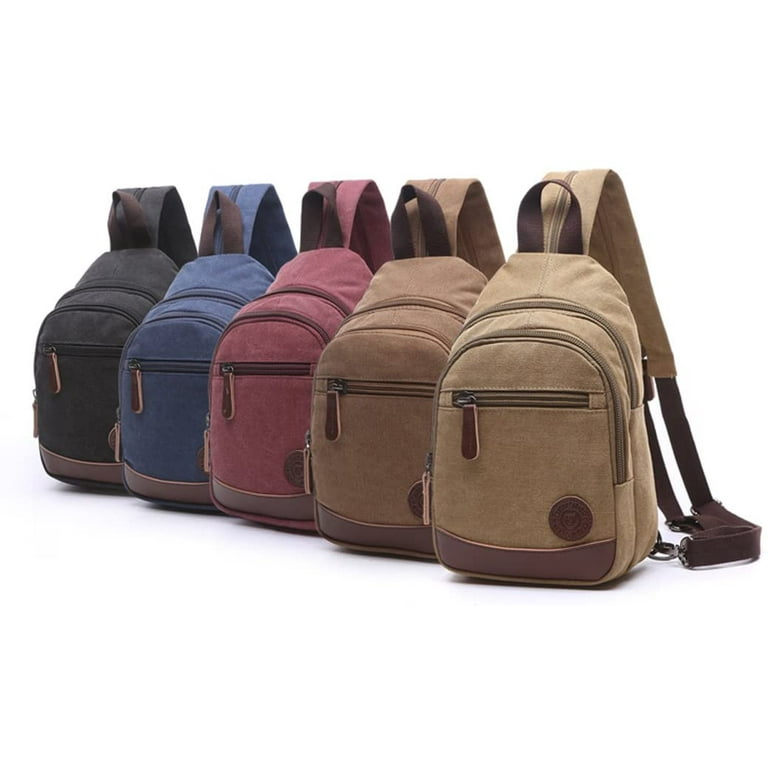 Mini canvas hotsell backpack purse