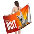 thumbnail image 4 of Bolt Toalla de playa de secado rápido con diseño temático, regalo para mujeres y niñas, ideal para cumpleaños, fans, amantes de la música, uso en la playa o al aire libre, 78 × 150 cm, 4 of 6