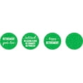 thumbnail image 2 of Darling Souvenir chocolate&nbsp;Candy Labels Retirement Theme&nbsp;Round Stickers 190 Pcs-Green, 2 of 2