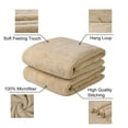 thumbnail image 2 of Soft Plush Fleece Bath Towels Set in 2 Packs Finest & Comfort, 60"x30" ,Solid Colors, 2 of 5