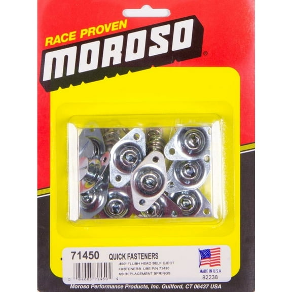 Moroso Self Ejecting Fastener .450in Short Body