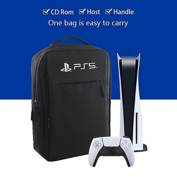 Housse de rangement en nylon pour manette de jeu Bluetooth sans fil Housse  antichoc pour contrôleur PS4 (noir)