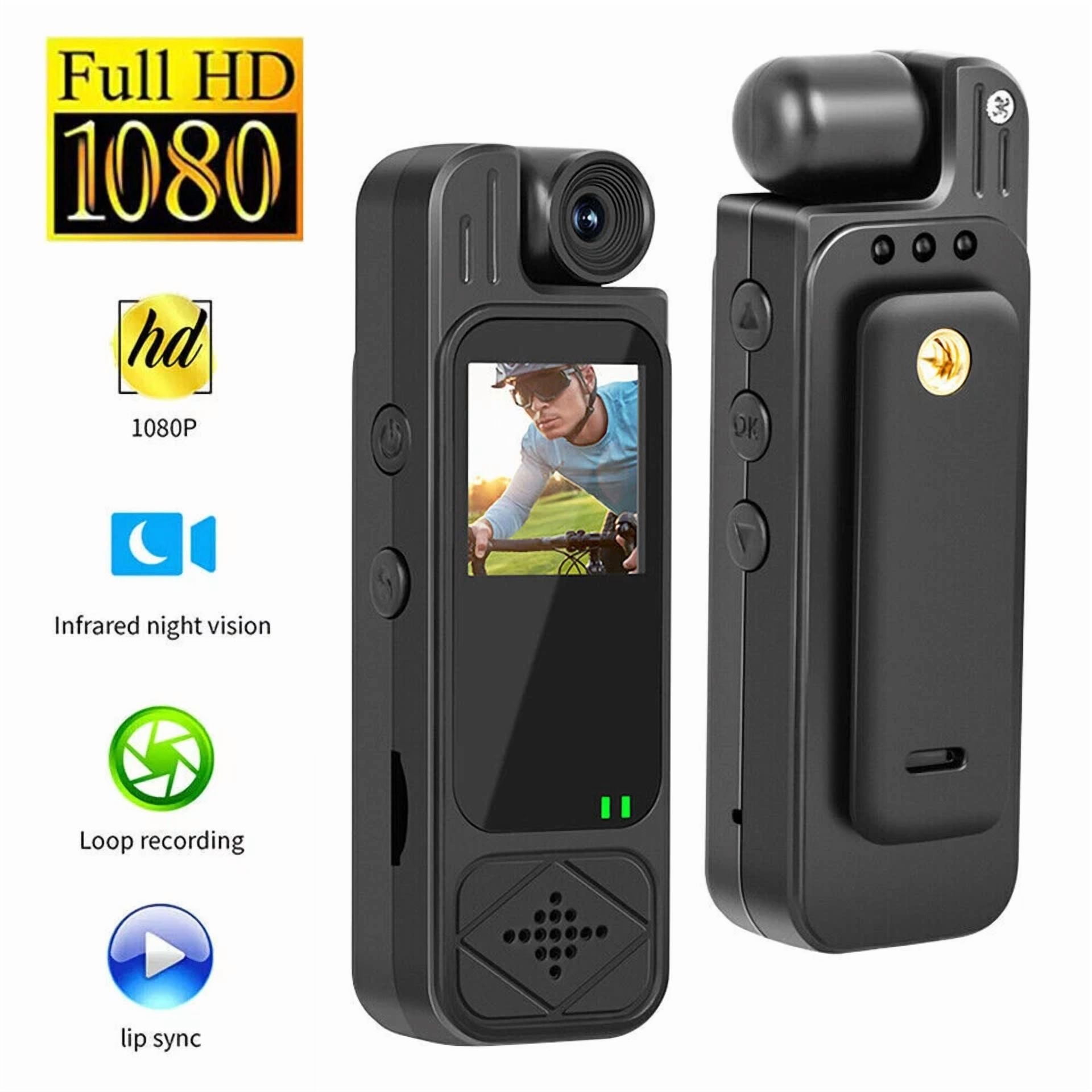 BUTTERFLY- Body Camera 20 Hour 1080P Camcorder Mini Police Hd 180° Video Dvr Ir Night Cam