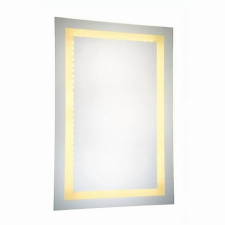 40 in. 24 watt Dimmable 3000K Rectangle LED Electric Mirror