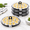 3pcs Black, variant on 3 Pack Green Deviled Egg Carriers with Lids, Holds 22 Eggs Each Total 66