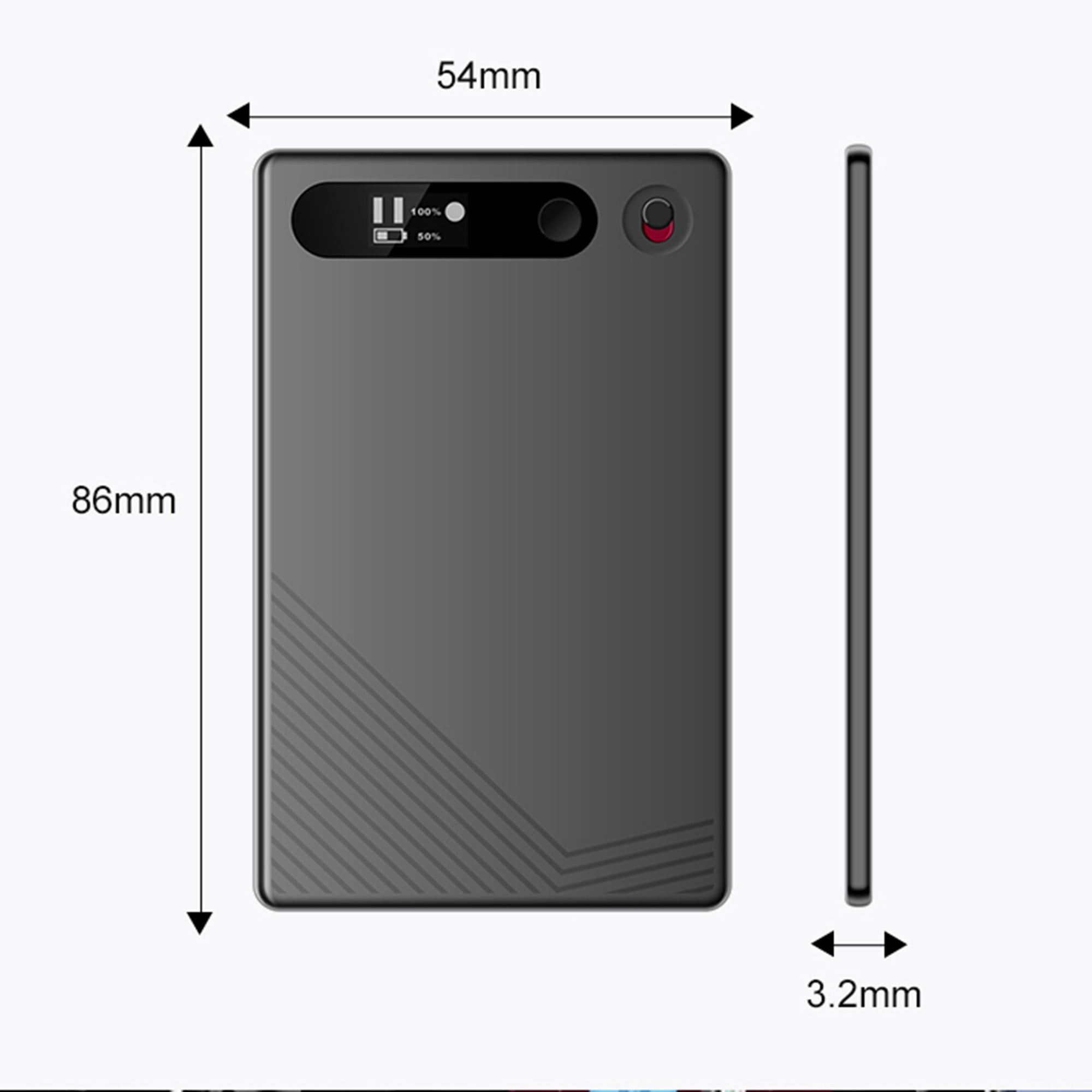 E EYAFA AI Smart Recorder Note Voice Recorder Transcribe & Summarize with 32GB Memory for Lectures/Meetings/Calls