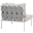 thumbnail image 3 of Modway Harmony Outdoor Patio Aluminum Corner Sofa, Multiple Colors, 3 of 4