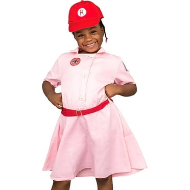Rockford Peaches AAGPBL Baseball Girls Costume Dress