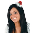 thumbnail image 2 of Beistle Little Santa Hat Hair Clip, Red/White/Green, 2 of 2