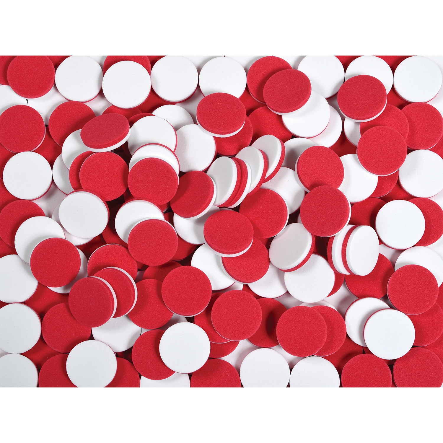 Learning Advantage Two-Color Counters - Foam - Set of 200