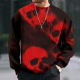 thumbnail image 2 of VBARHMQRT Camo Crewneck Sweatshirt Men's Hoodie, 2 of 4