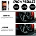 Black Rim Touch Up Paint Kit, Touch Up Paint for Cars, Car Wheel Scratch Repair Kit Touch Up
