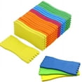 thumbnail image 1 of 30 Pieces Fishing Winding Line Board, Foam Winding Boards, Foam Plate Fishing Accessories, 5x 10 cm Foam Fishing Winding Line Board for Holding Fishing Leader Line, Snelled Hooks or Rigs, 1 of 7