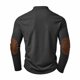 thumbnail image 5 of Ceisia Men's Gradient Printed Casual Elastic Sports Round Neck Activewear Top Gift, 5 of 6