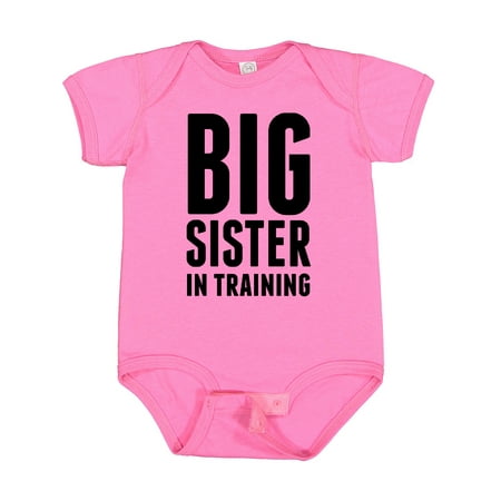 

Inktastic Older Sister in Training Gift Baby Girl Bodysuit