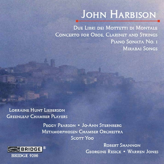 John Harbison - Music of John Harbison 1 - Music & Performance - CD