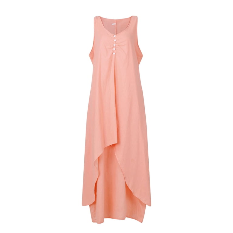 cotton tie front dress Giselle Tiered Mini (Water Pink) Our flattering wrap dress Summer26 Color:Royal Blue White Long Printed Dress for