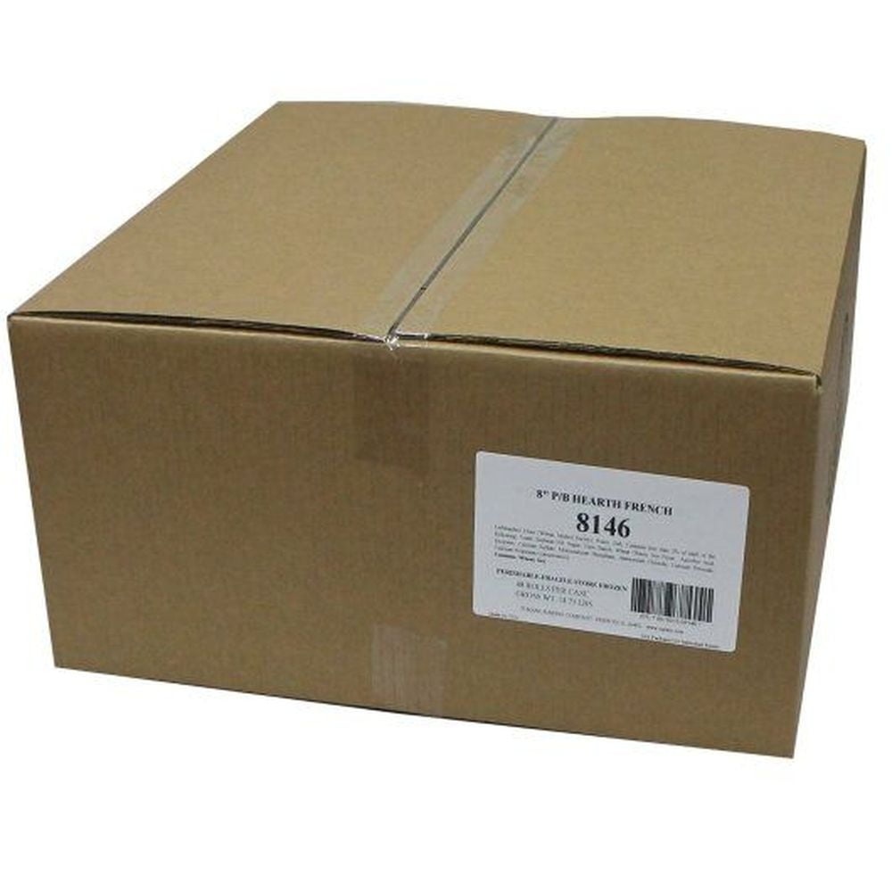 Turano Baking Par Baked Hearth Bread French Sandwich Roll - 6 count per pack - 8 packs per case.