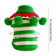 thumbnail image 3 of Bfogop Puppy Christmas Sweaters for Small Dogs Girl Boy Winter Knitwear Clothes Small Dog Cute Sweater Cat Lightweight Outfits Sweater Yorkie Teacup Birthday Holiday Dog Clothes, 3 of 6