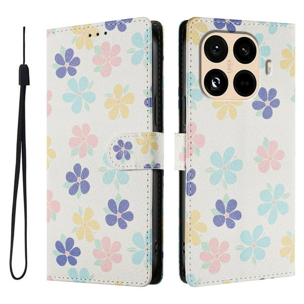 FOXDOCK Funda Tipo Cartera para Xiaomi 15T con Soporte y Correa – Diseño de Patrones Lindos