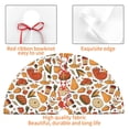 thumbnail image 4 of Pofeuu Thanksgiving with Food Print Christmas Tree Skirt, Merry Christmas Skirt Xmas Tree Ornaments for Xmas Holiday Party Decorations-48", 4 of 7