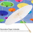 thumbnail image 3 of Paraguas decorativo de papel, sombrilla para fiesta, decoración de techo, accesorio de fotografía, pintura DIY a mano (pájaro), 3 of 8