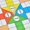 thumbnail image 1 of AMONIDA Board Game, Portable Ludo Game, For Kids For All Ages, 1 of 8