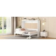 thumbnail image 2 of Full Size Murphy Bed Wall Bed,White, 2 of 12
