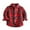 Red, variant on EnJoCho Youth Kids Printed Tees Toddler Boys Long Sleeve Winter Autumn Shirt Tops Coat Outwearing For Babys Clothes Plaid White Little & Big Children Casual Home School Wear 4-5 Years