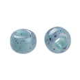 thumbnail image 3 of 10gs TOHO Round Seed Beads Japanese Opaque Turquoise Amethyst Marbled 11/0 2.2mm Hole: 0.8mm about 1110pcs/10g, 3 of 5