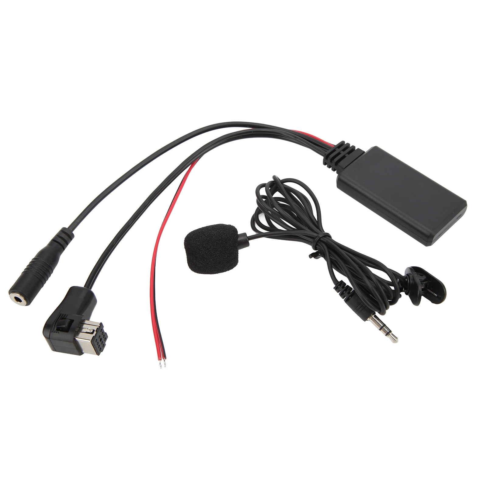 Aramox Bluetooth Aux Audio Adapter Cable - 150cm With Microphone For -P Series Car Radio 11Pin IP-BUS Port
