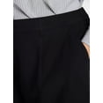 thumbnail image 4 of Terra & Sky Women's Plus Linen Blend Shorts, Sizes 0X-4X, 4 of 5