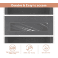 thumbnail image 5 of Over the Door Storage Organizer, 5 shelf Hanging Organizer with 5 Large Capacity Pockets, Anti Tilt 44 lb Load Behind Door Storage for Bedroom, Bathroom, Pantry, Nursery, Behind Door Storage, 5 of 7