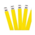thumbnail image 2 of Crowd Management Wristbands, Sequentially Numbered, 10" x 0.75", Yellow, 100/Pack | Bundle of 2 Packs, 2 of 5