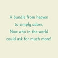 thumbnail image 4 of Hallmark New Baby Card (A Bundle from Heaven), 4 of 8