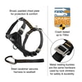 thumbnail image 2 of Arnés para perros Kurgo Enhanced Strength Tru-Fit Smart Black Large, 2 of 6