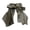 Green, variant on Women Ruffle Wide Waist Belt Lace-up PU Leather Corset Waistband Wrap Around Cummerbund