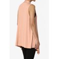 thumbnail image 4 of TheMogan Gilets Longs pour Femmes Sans Manches Légers Cardigan Ouvert, 4 of 7