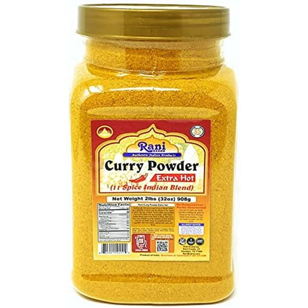 Rani Curry Powder EXTRA HOT (11Spice Authentic Indian Blend) 32oz
