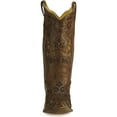 thumbnail image 5 of CORRAL Women's Chocolate Lizard Inlay Western Cowgirl Boot Pointed Toe Chocolate 5.5 M US, 5 of 7