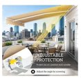 thumbnail image 3 of Beige Retractable Awning 13x8 ft - Patio Sun Shade Shelter, 3 of 6