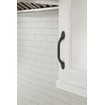 thumbnail image 2 of Amerock Ravino 3-3/4 inch Center-to-Center Matte Black Cabinet or Furniture Pull, 10 Pack, 2 of 4