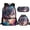 Wolf Galaxy Sky, variant on Jeiento Galaxy Wolf School Bags for Boys 7-10 10-12 Kids Backpack Set with Lunch Box Pencil Case Elementary School Back Pack Purse Preschool Kindergarten Bookbag Travel Daypack