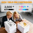 thumbnail image 3 of Paquete de 4 cartuchos de tinta XeMax 936e (7450 páginas) para HP OfficeJet, 3 of 8