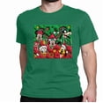 thumbnail image 4 of Christmas Mickey and Friends Unisex Short Sleeve Shirt (Green-X Large), 4 of 8