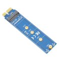 thumbnail image 4 of AMONIDA PCI-E 1X Adapter Card, NVME Adapter Card, Blue High Quality Durable For PCI-E To NGFF M.2 Hard Drive Computer, 4 of 8