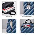 thumbnail image 3 of Yiaed Pixel Grid Print Lightweight Backpack Travel Backpacks Hiking Daypack for Women Men, 3 of 5