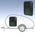 thumbnail image 1 of Entrance Door, Trailer Entrance Door Electrostatic Spraying Colorfast Sound Insulation  For Engineering Car, 1 of 8